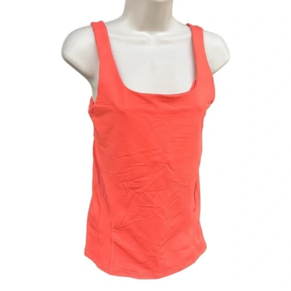 Lululemon Rise and Flow Tank Sz 8 In Cape Red Luxtreme - Picture 12 of 12